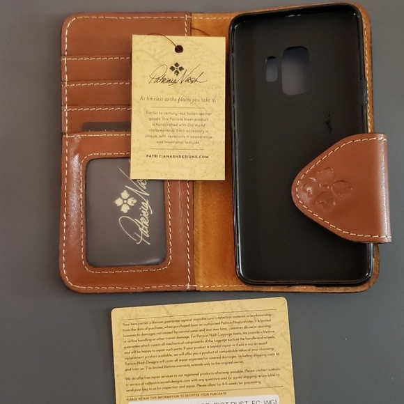 patricia nash lioni phone wallet for Samsung 9 - Picture 3 of 6